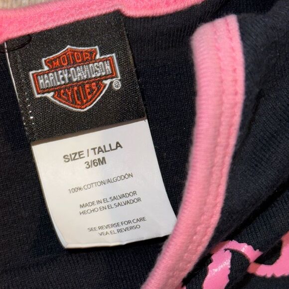 Harley Davidson Bodysuit--size-3/6 months - Picture 5 of 5